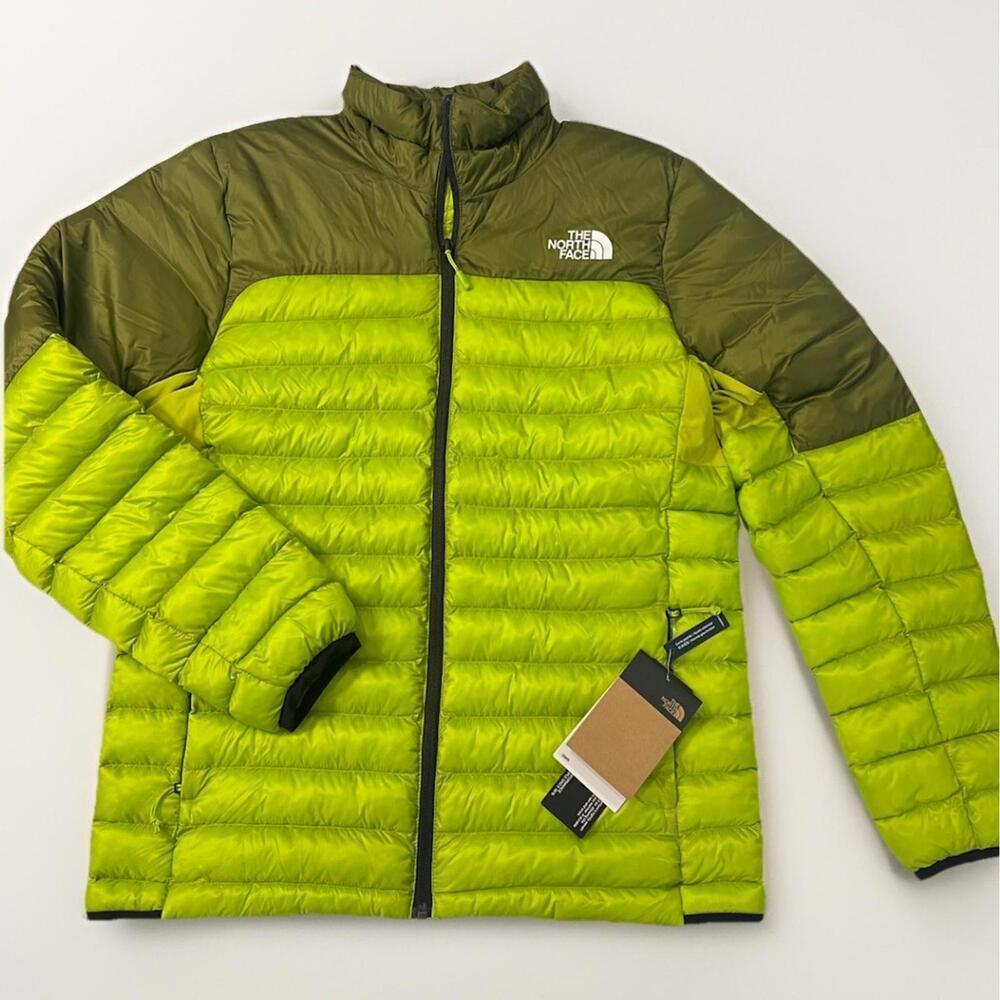 $220 NORTH FACE TERRA PEAK JACKET MENS Small NWT MEADOW GRASS/FOREST OLIVE - Picture 2 of 11